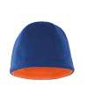 RS374 R374X Result Reversible Fleece Skull Hat Navy / Bright Orange colour image